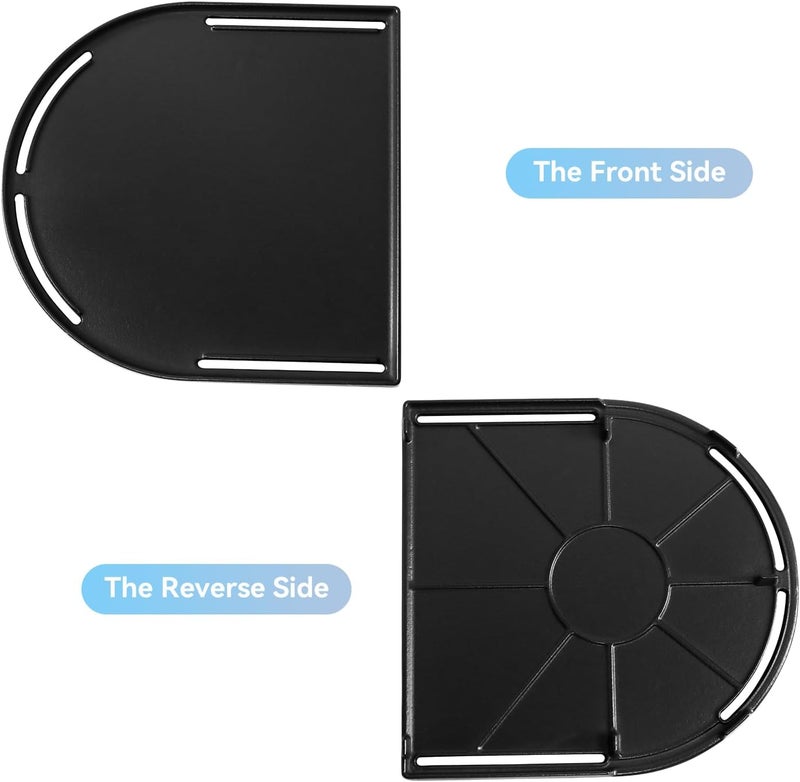 FORYEYC 13 x 12.4" Cast Iron Griddle for Coleman Roadtrip 285, 225 table top Grill Replacement Parts, Cooktop LX LXE LXX, Griddle part for Coleman X-cursion Grill Plate - Image 5